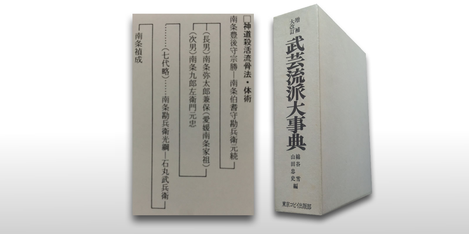 神道殺活流の骨法躰術　武芸流派大事典より