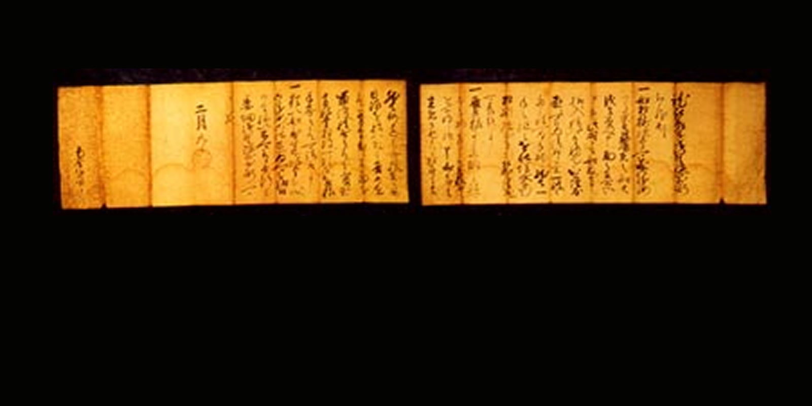 南條公によせられた太閤秀吉からの朱印状